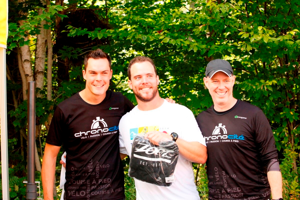(299 photos) Plus de 150 braves pour le Premier Triathlon du Lac-Poulin