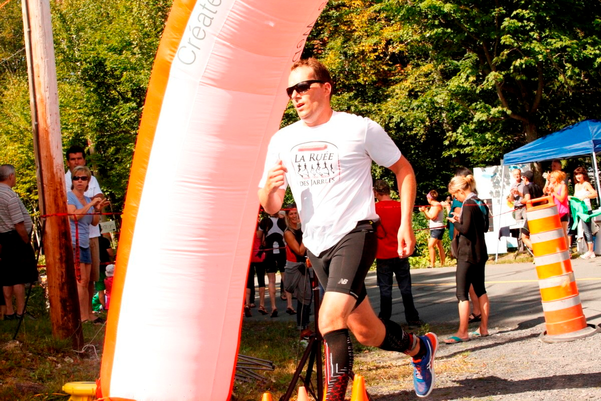 (299 photos) Plus de 150 braves pour le Premier Triathlon du Lac-Poulin