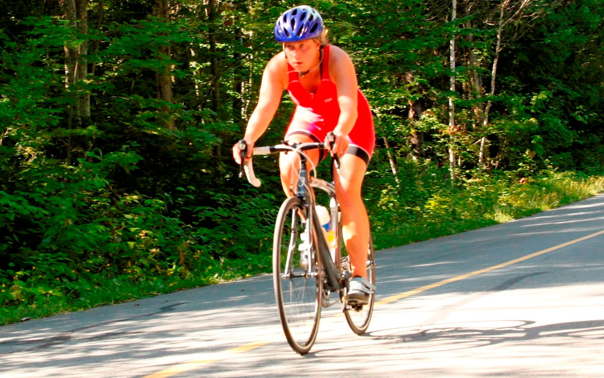 (299 photos) Plus de 150 braves pour le Premier Triathlon du Lac-Poulin