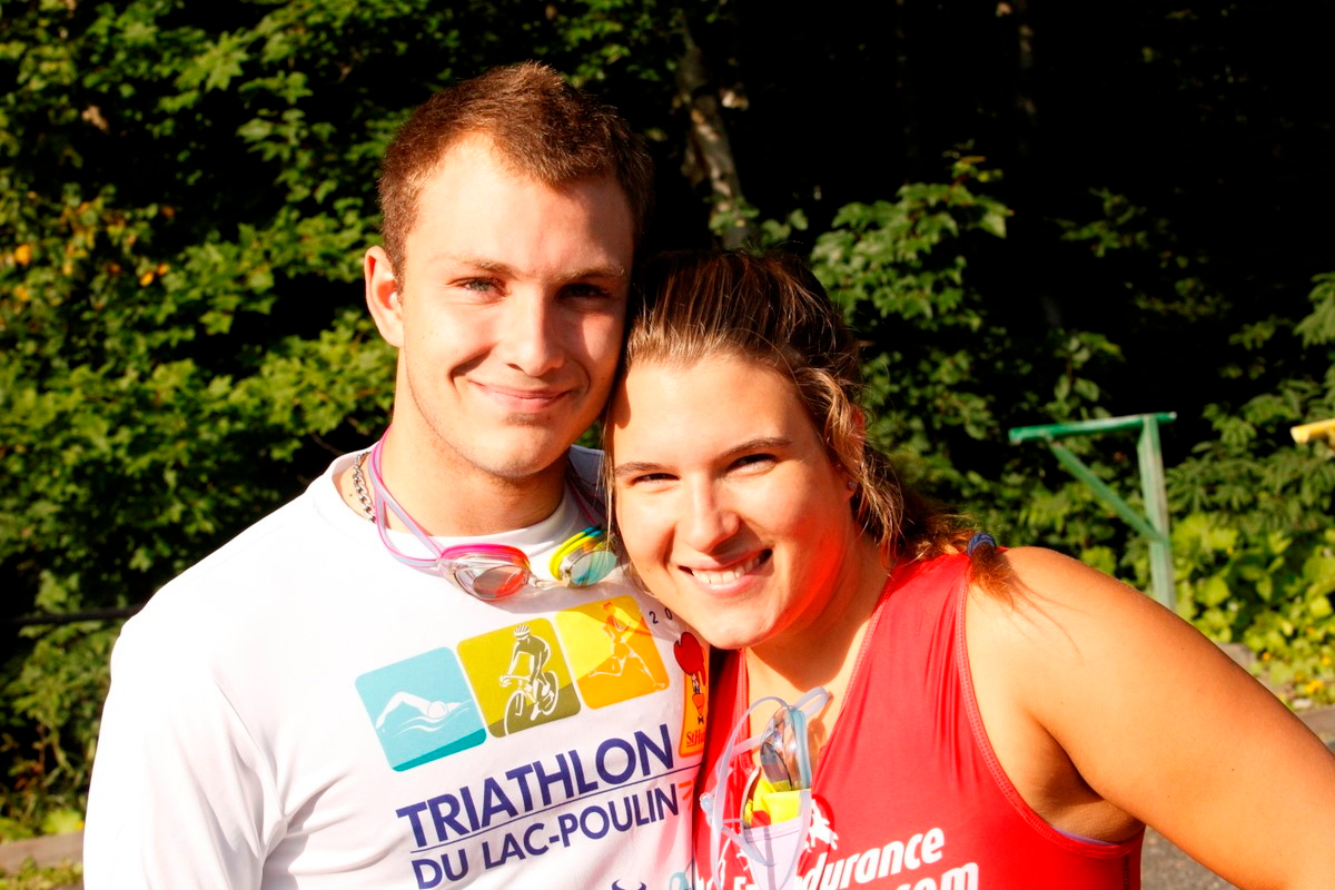 (299 photos) Plus de 150 braves pour le Premier Triathlon du Lac-Poulin