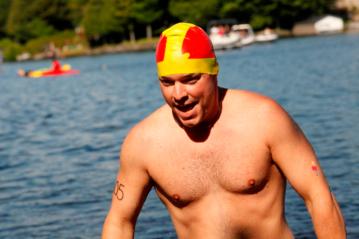 (299 photos) Plus de 150 braves pour le Premier Triathlon du Lac-Poulin