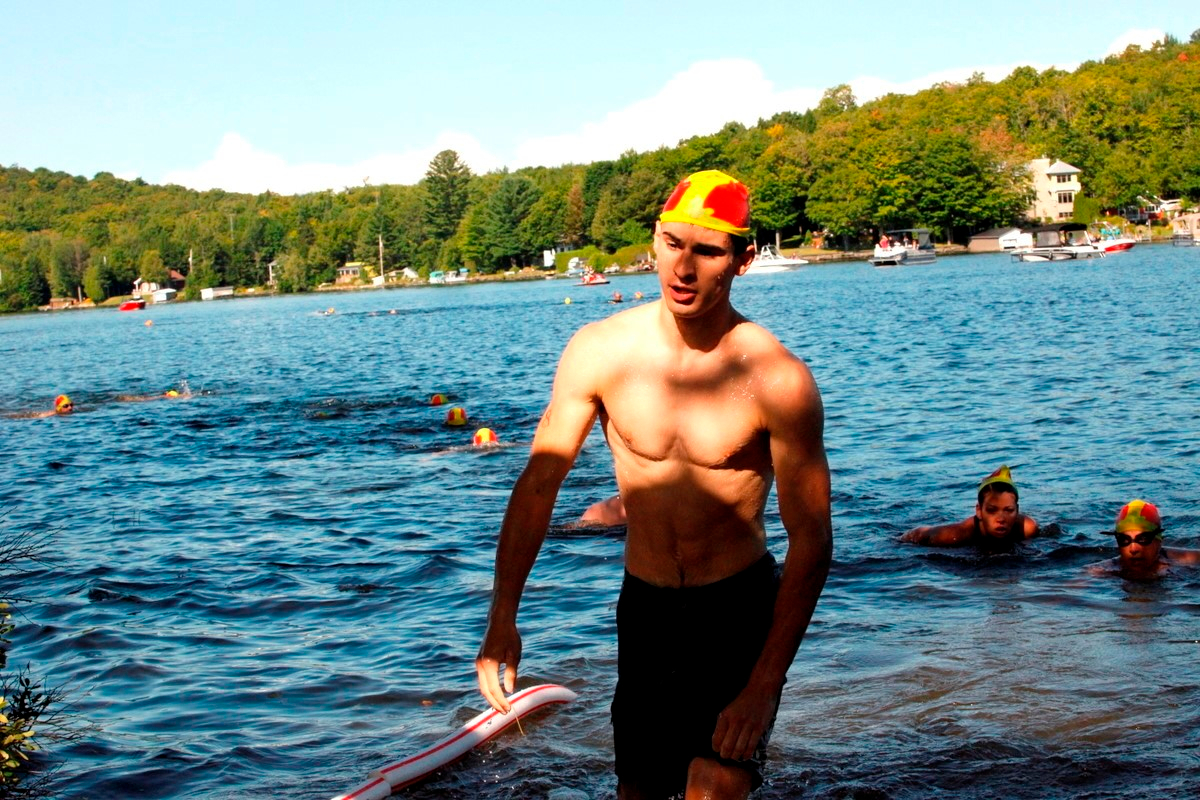 (299 photos) Plus de 150 braves pour le Premier Triathlon du Lac-Poulin