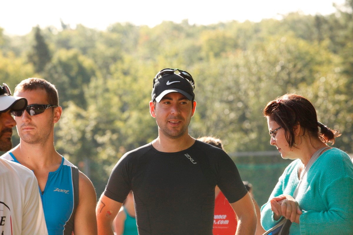 (299 photos) Plus de 150 braves pour le Premier Triathlon du Lac-Poulin