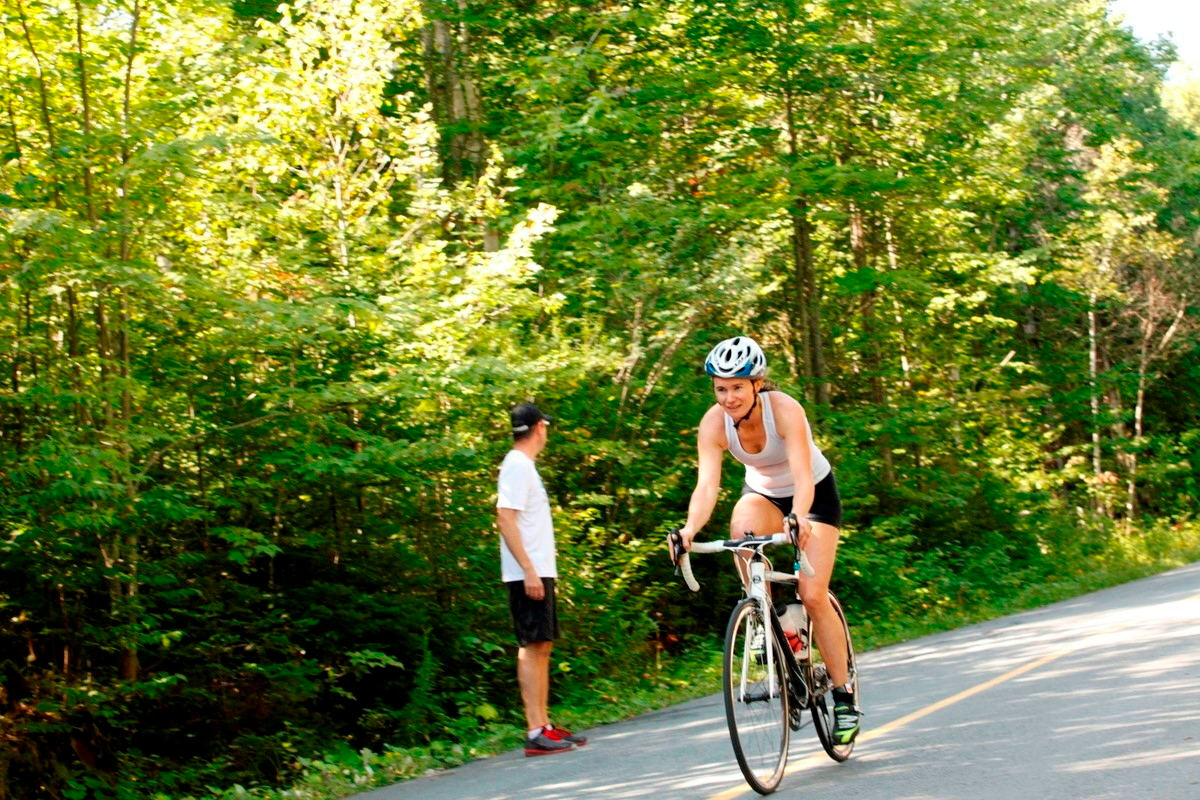 (299 photos) Plus de 150 braves pour le Premier Triathlon du Lac-Poulin