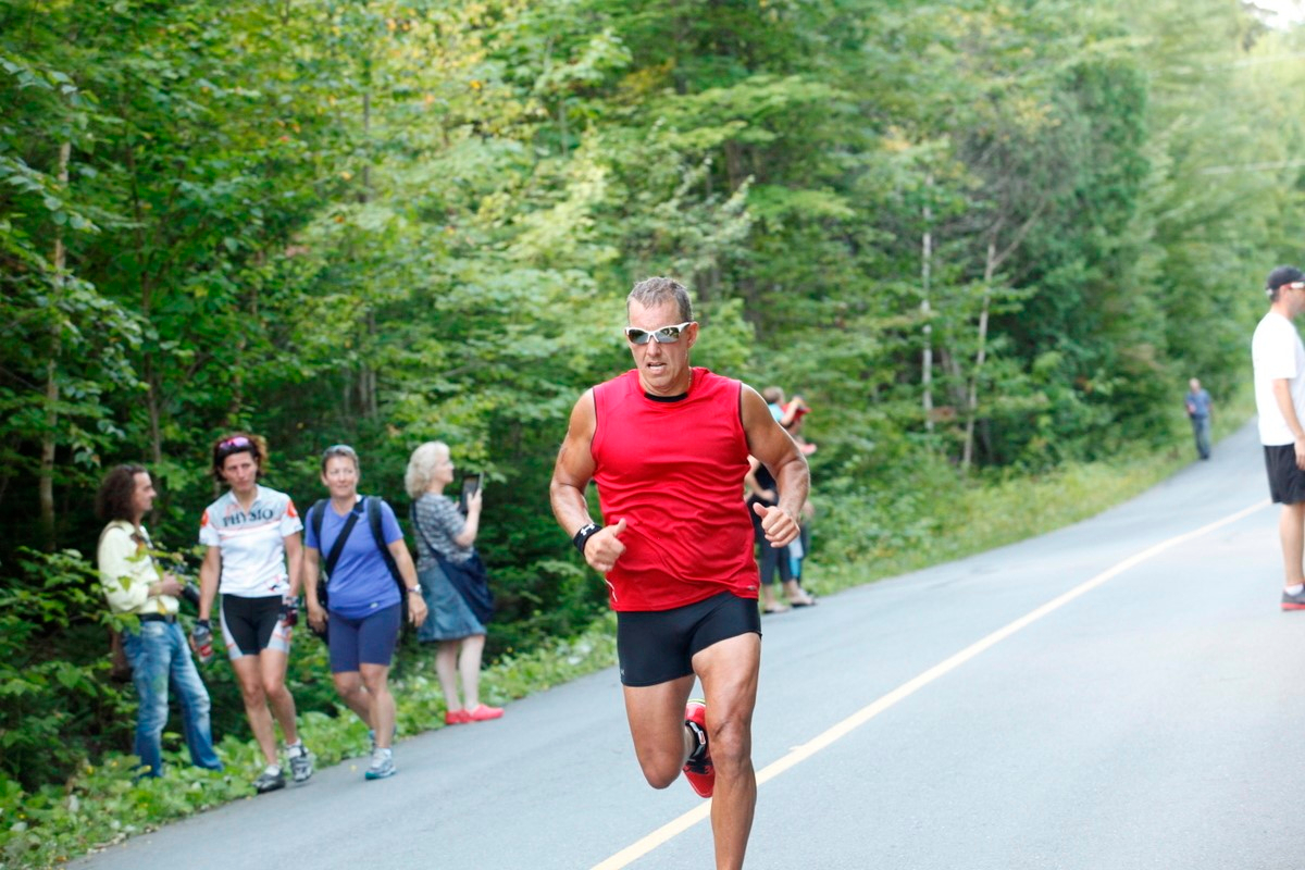(299 photos) Plus de 150 braves pour le Premier Triathlon du Lac-Poulin