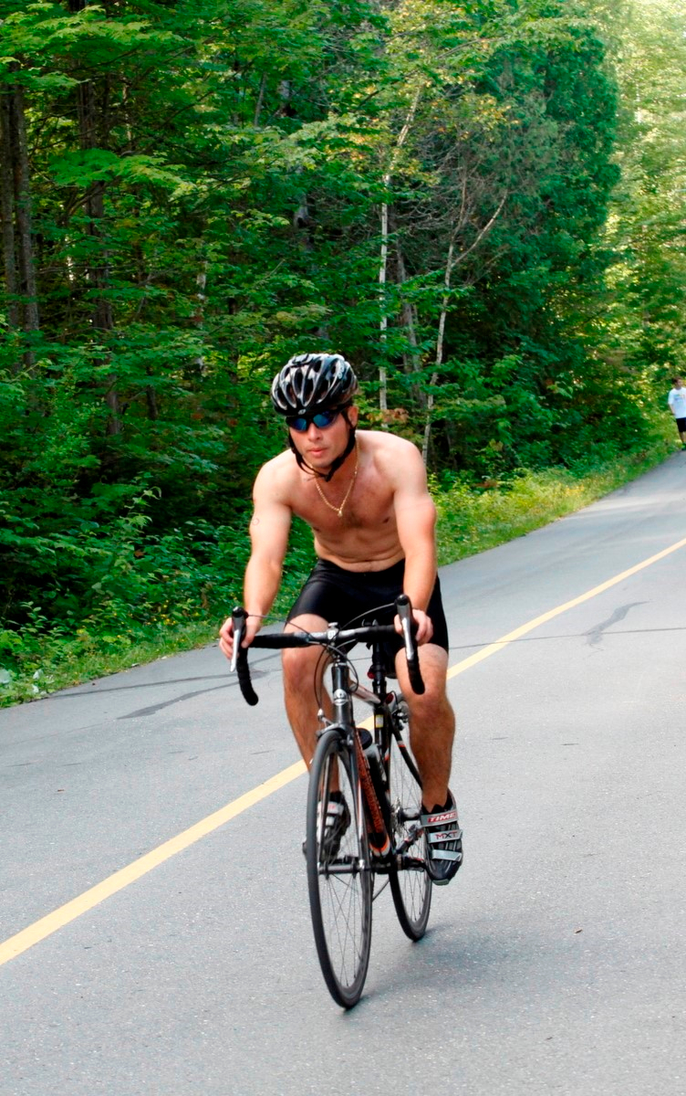 (299 photos) Plus de 150 braves pour le Premier Triathlon du Lac-Poulin