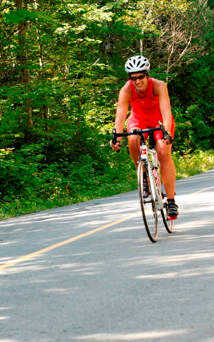 (299 photos) Plus de 150 braves pour le Premier Triathlon du Lac-Poulin