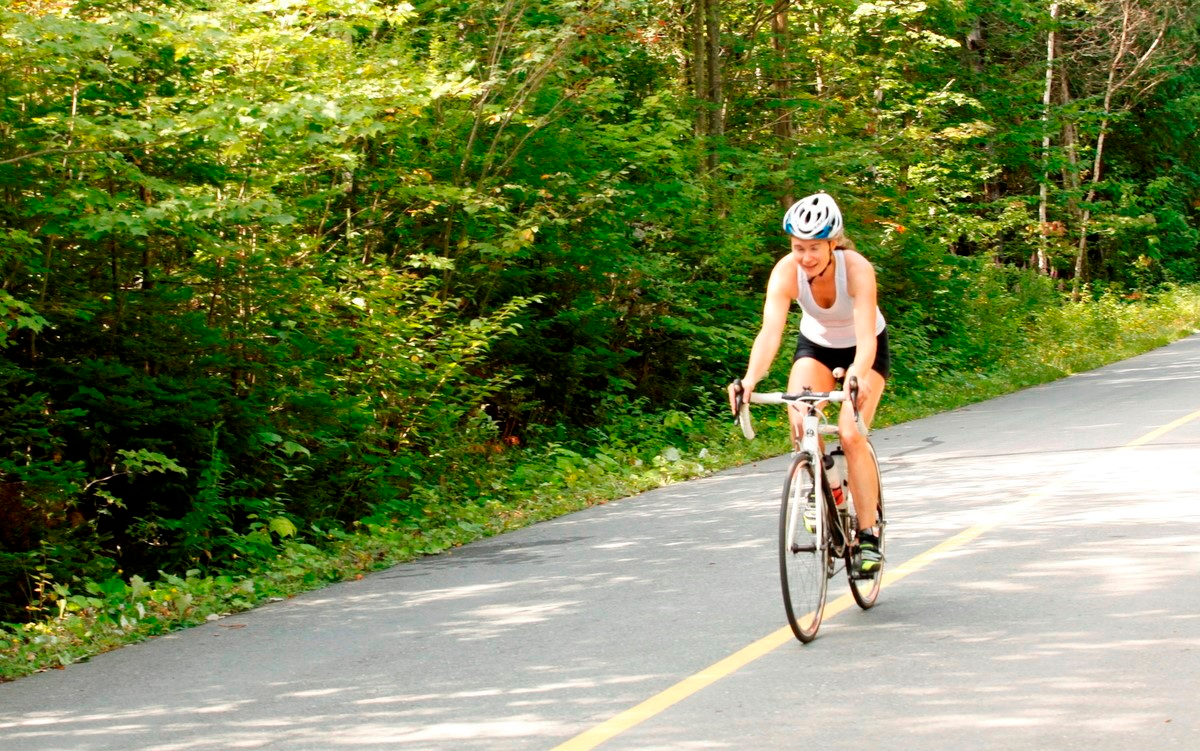 (299 photos) Plus de 150 braves pour le Premier Triathlon du Lac-Poulin