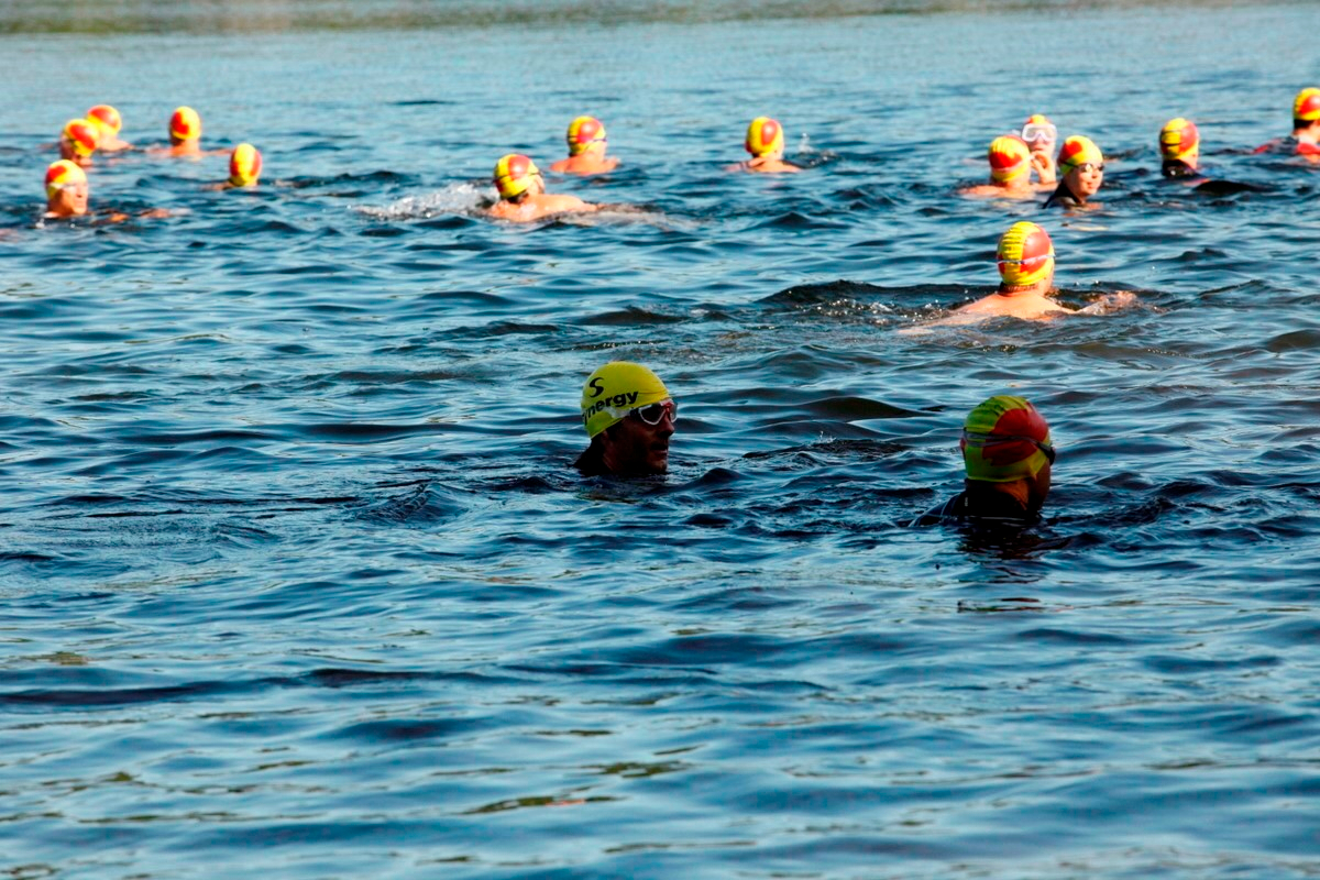 (299 photos) Plus de 150 braves pour le Premier Triathlon du Lac-Poulin