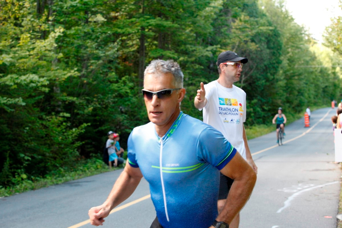 (299 photos) Plus de 150 braves pour le Premier Triathlon du Lac-Poulin