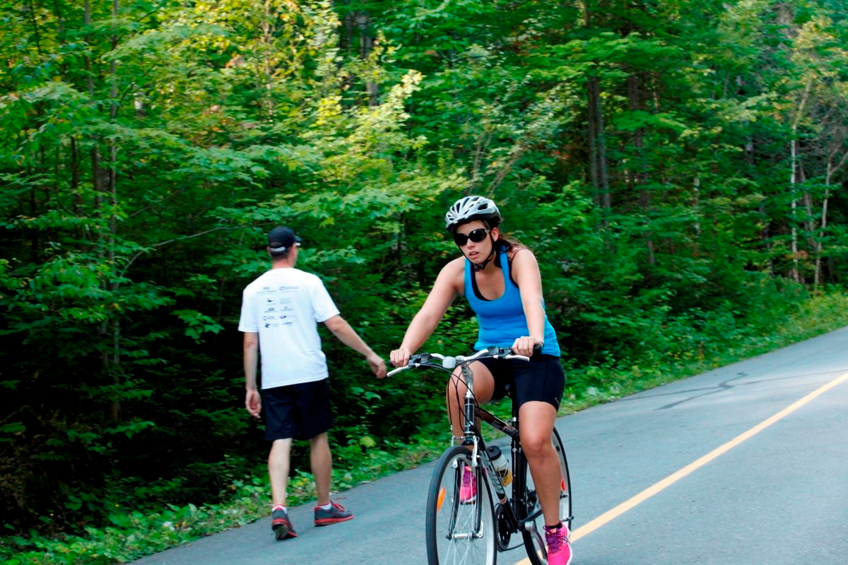 (299 photos) Plus de 150 braves pour le Premier Triathlon du Lac-Poulin