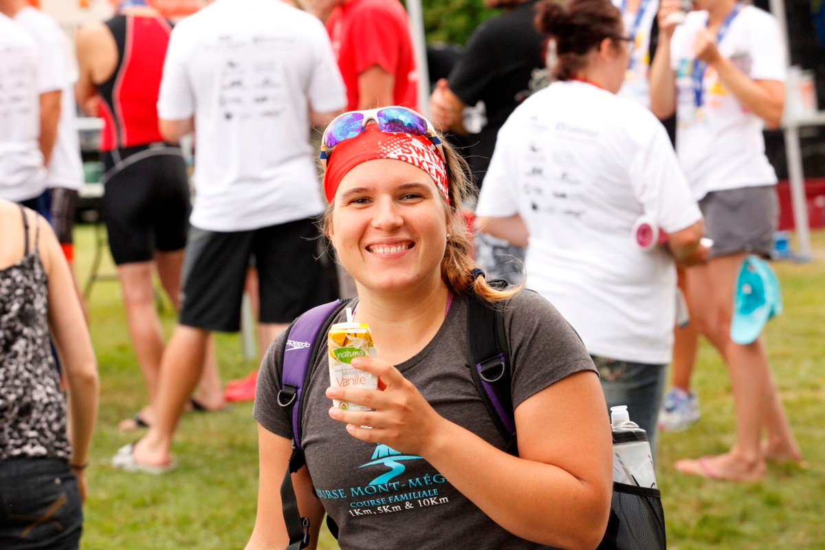(299 photos) Plus de 150 braves pour le Premier Triathlon du Lac-Poulin