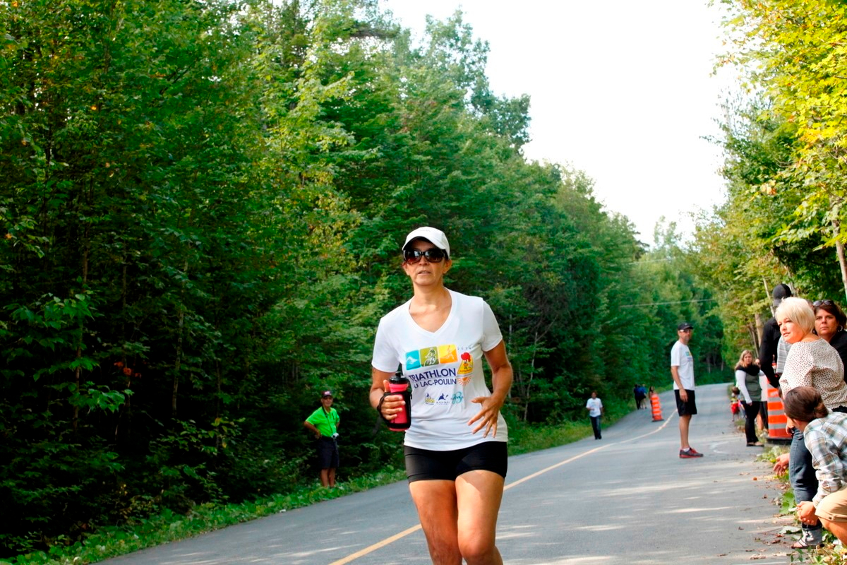 (299 photos) Plus de 150 braves pour le Premier Triathlon du Lac-Poulin