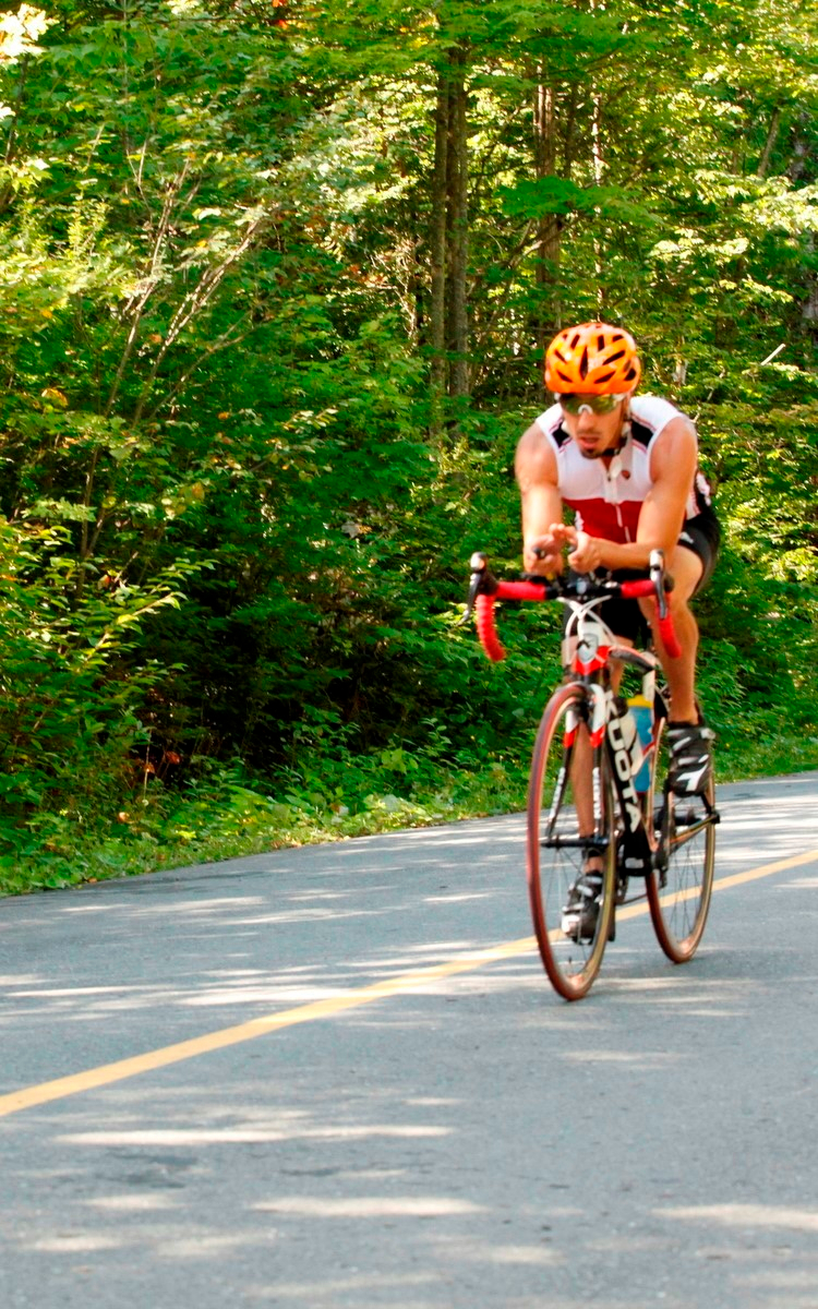 (299 photos) Plus de 150 braves pour le Premier Triathlon du Lac-Poulin