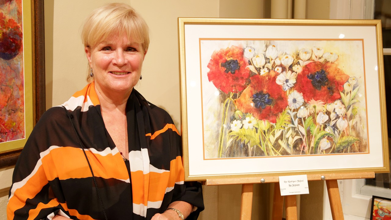 Lise Rodrigue-Fafard, artiste peintre