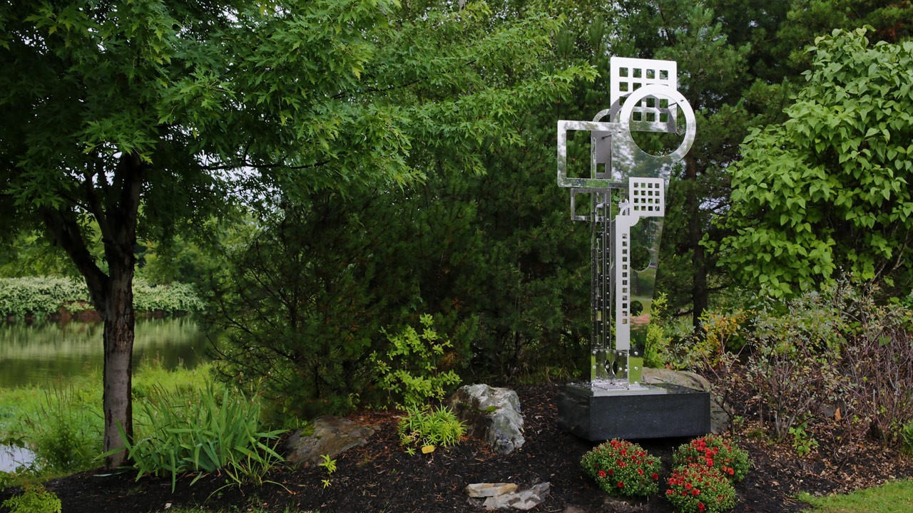 "Poème sur la quadrature du cercle" par Karl Dufour (Mont-Saint-Hilaire, Québec).