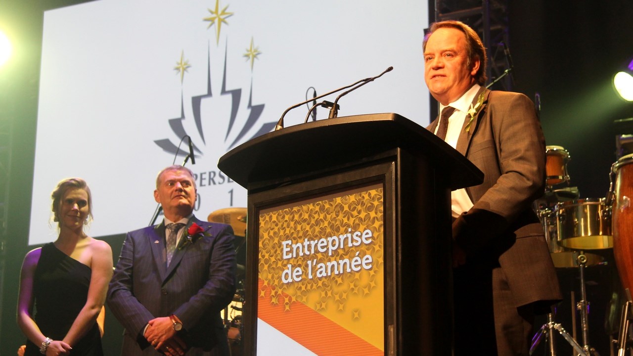 Le prix de l'entreprise de l'année a été remis à La Cache à Maxime.