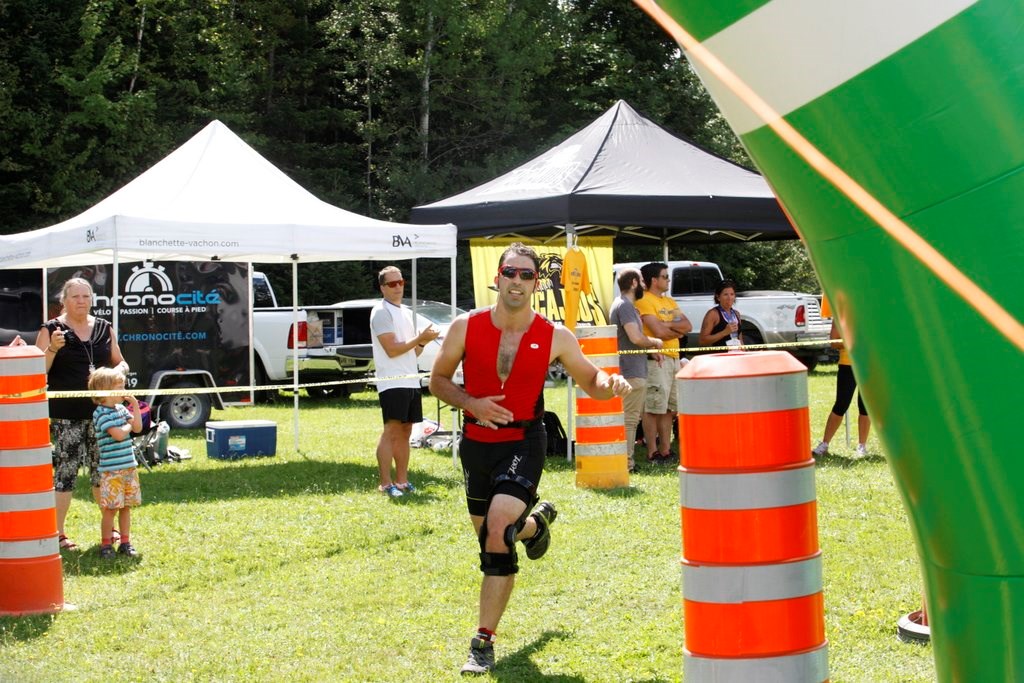 Le Triathlon du Lac-Poulin permet d'amasser 23 500$ pour la bonne cause