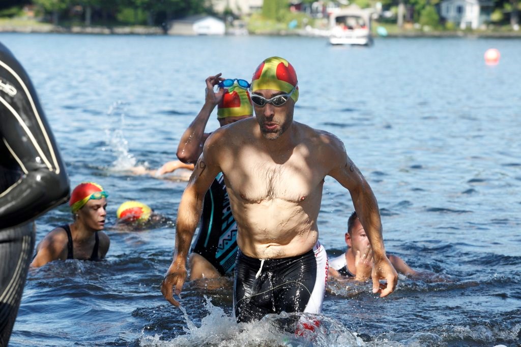 Le Triathlon du Lac-Poulin permet d'amasser 23 500$ pour la bonne cause