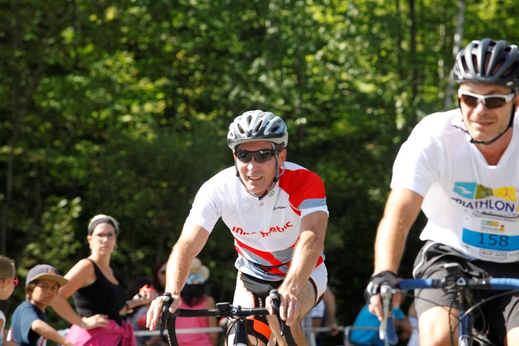 Le Triathlon du Lac-Poulin permet d'amasser 23 500$ pour la bonne cause