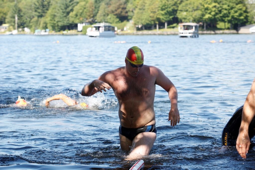 Le Triathlon du Lac-Poulin permet d'amasser 23 500$ pour la bonne cause