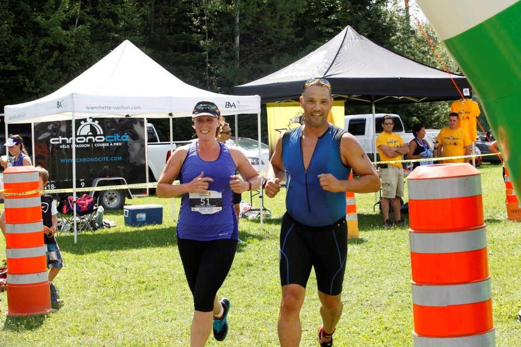 Le Triathlon du Lac-Poulin permet d'amasser 23 500$ pour la bonne cause