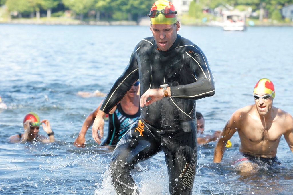 Le Triathlon du Lac-Poulin permet d'amasser 23 500$ pour la bonne cause
