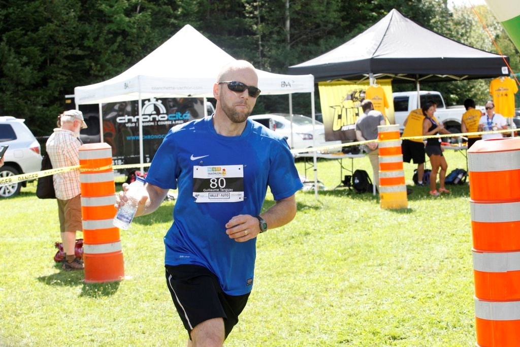 Le Triathlon du Lac-Poulin permet d'amasser 23 500$ pour la bonne cause