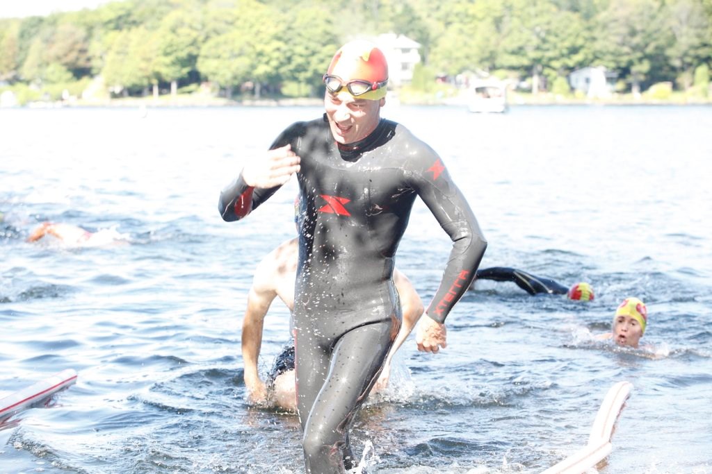 Le Triathlon du Lac-Poulin permet d'amasser 23 500$ pour la bonne cause