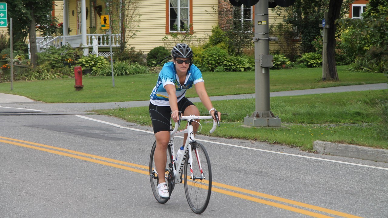 La « Randonnée Beauce 2015 » avec Marie-Philip Poulin permet d'amasser 25 000 $ pour la piste cyclable