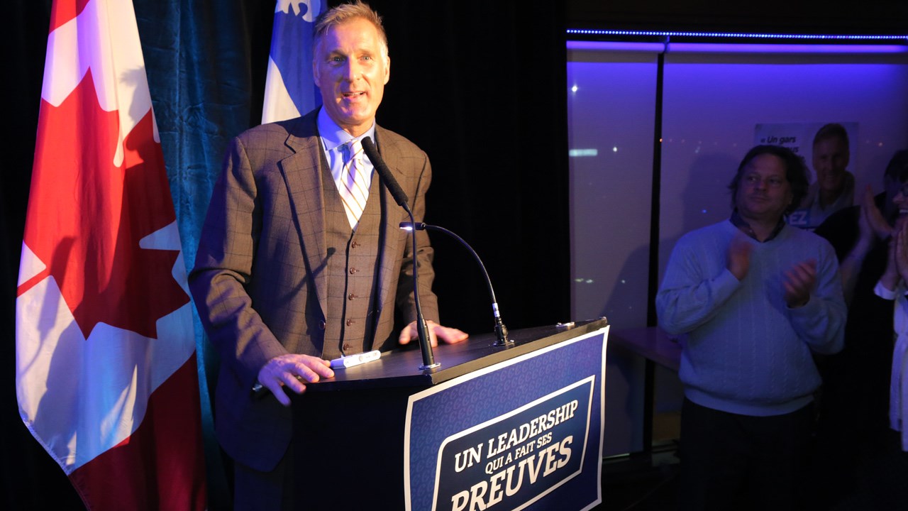 Avec près de 60 % des votes en sa faveur, Maxime Bernier amorcera son quatrième mandat à titre de député de la circonscription.