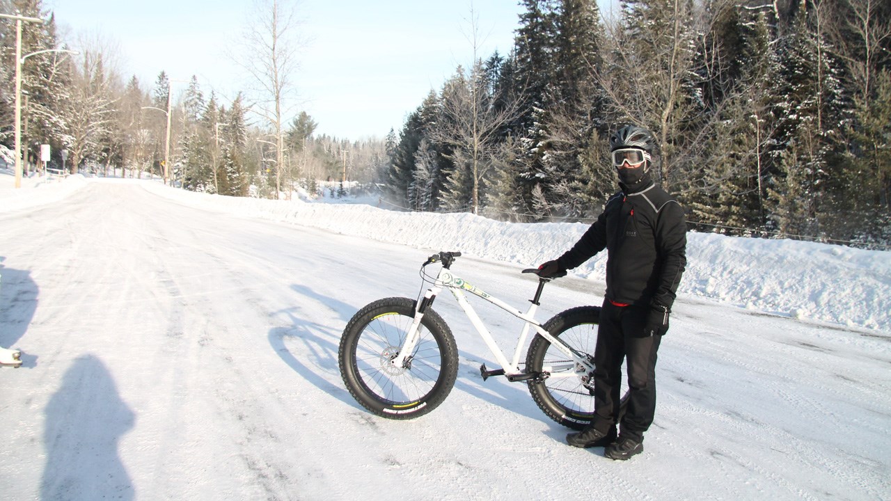 Déjouez l'hiver en « Fatbike »
