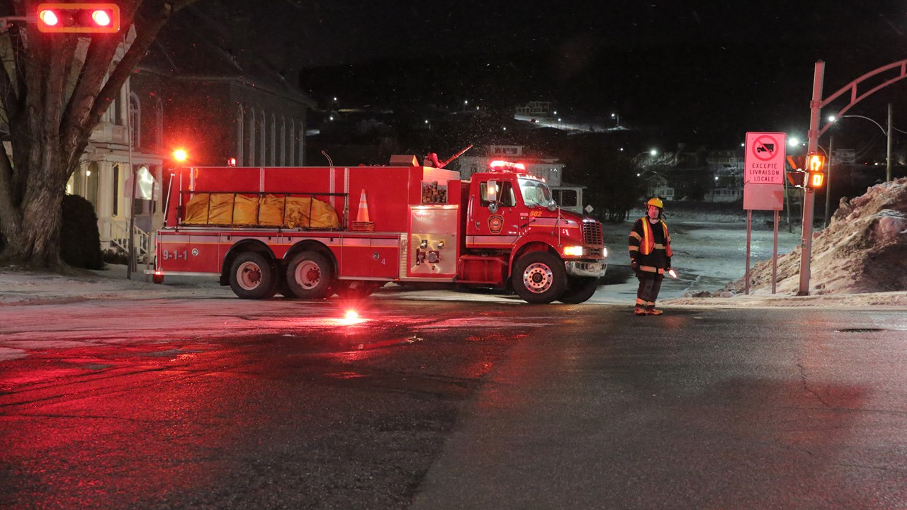 Un embâcle sur la rivière Chaudière cause des inondations à la hauteur de Beauceville