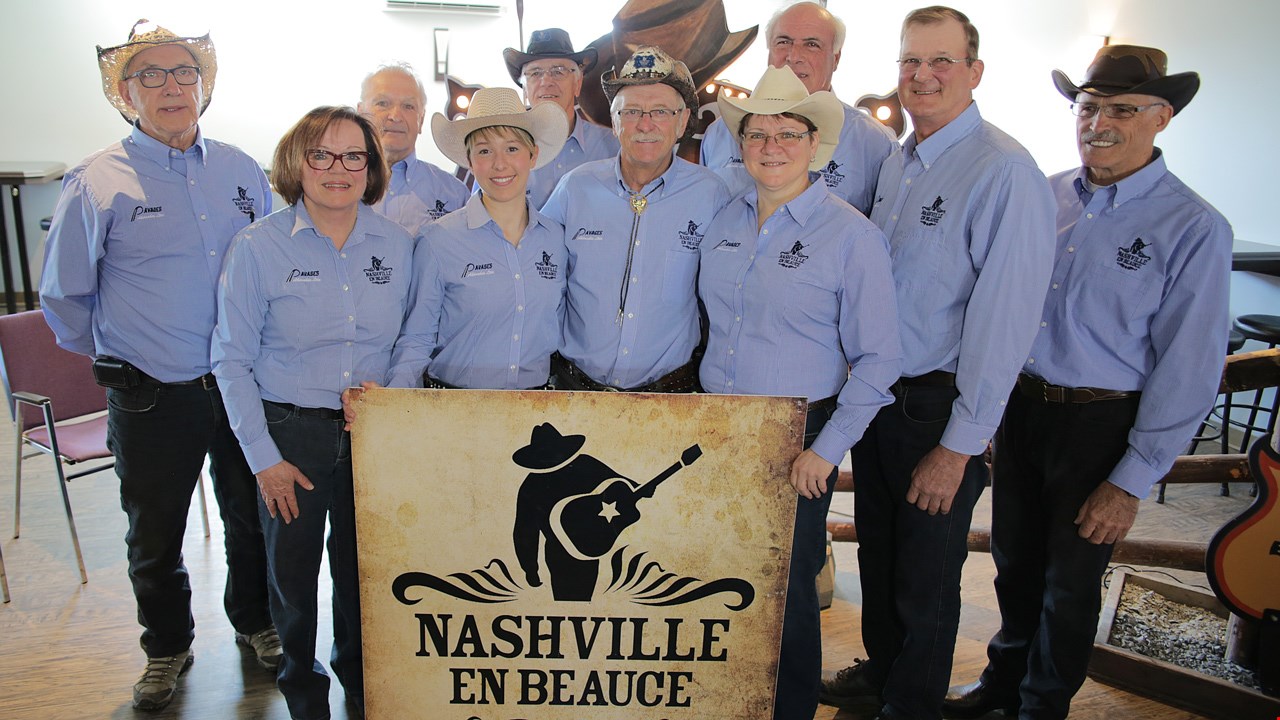 L'équipe de Nashville en Beauce 2016.