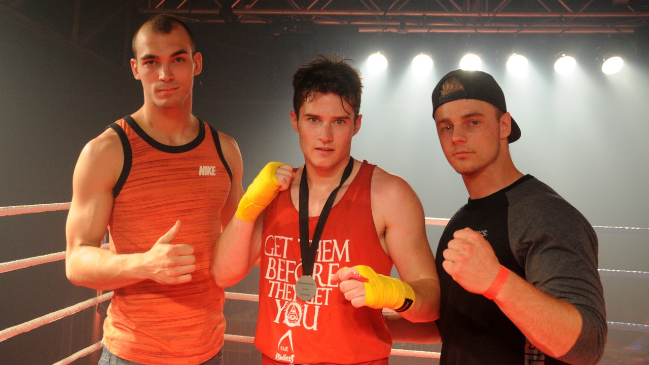 Victoire percutante d'Hubert Poulin lors du Gala de boxe Dooly's