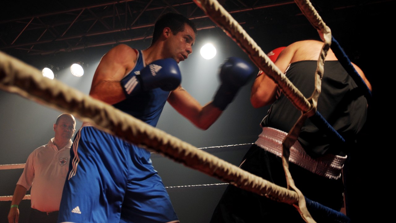 Victoire percutante d'Hubert Poulin lors du Gala de boxe Dooly's
