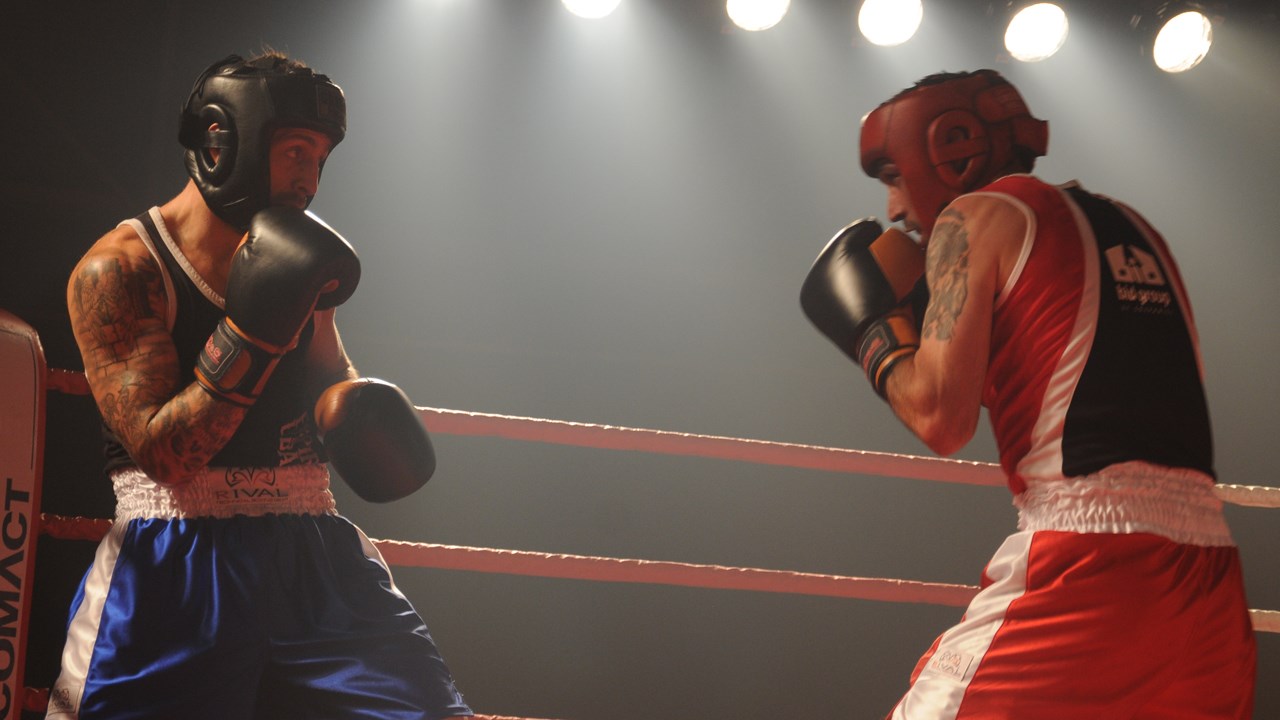 Victoire percutante d'Hubert Poulin lors du Gala de boxe Dooly's