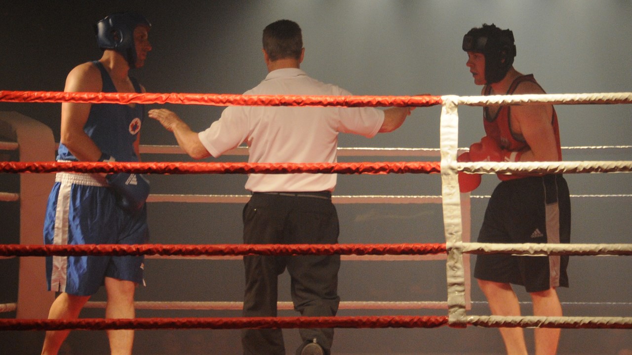 Victoire percutante d'Hubert Poulin lors du Gala de boxe Dooly's