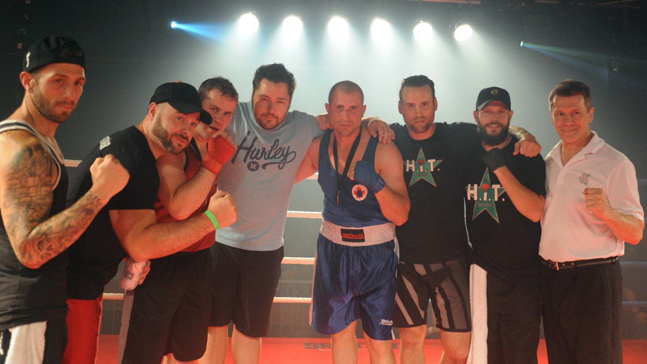 Victoire percutante d'Hubert Poulin lors du Gala de boxe Dooly's