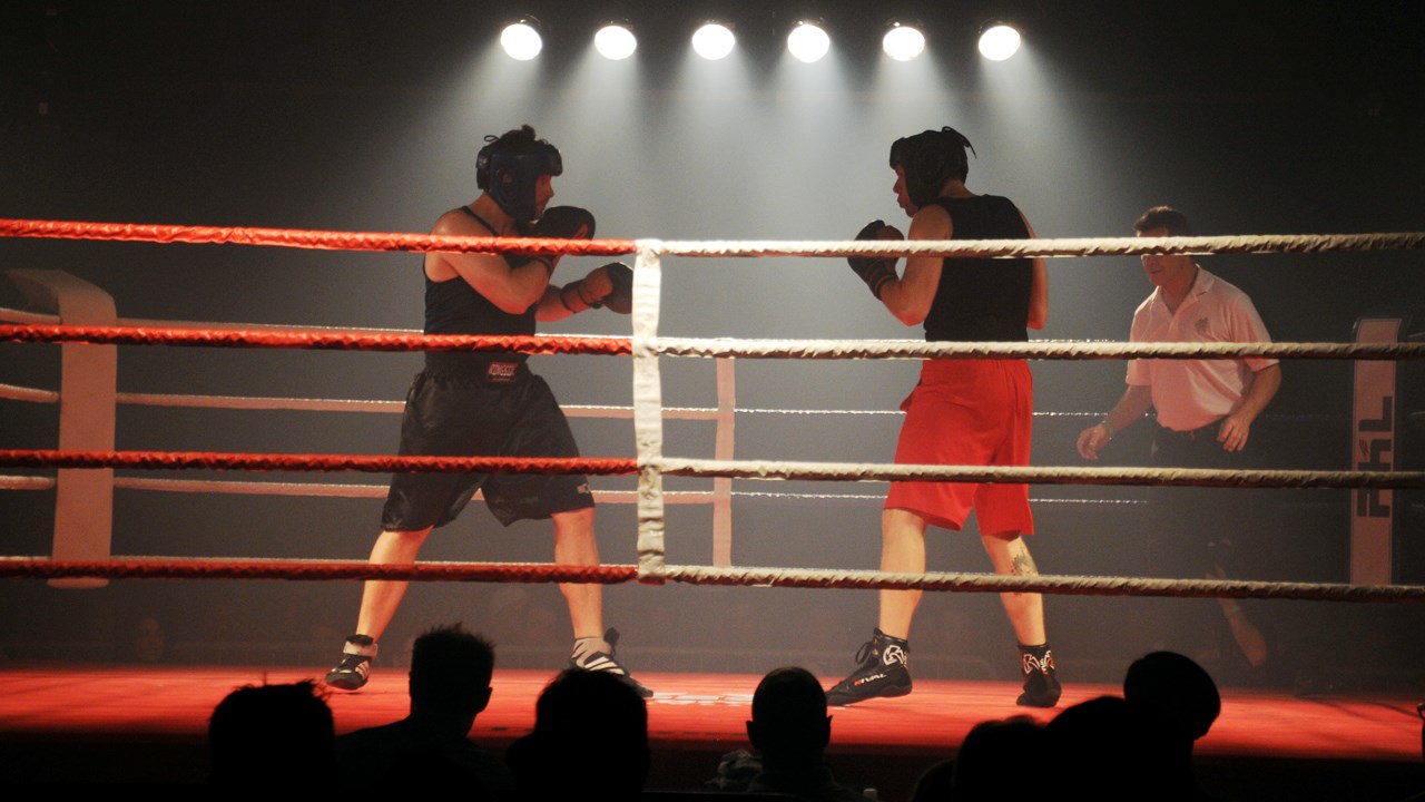 Victoire percutante d'Hubert Poulin lors du Gala de boxe Dooly's