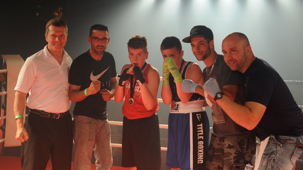 Victoire percutante d'Hubert Poulin lors du Gala de boxe Dooly's