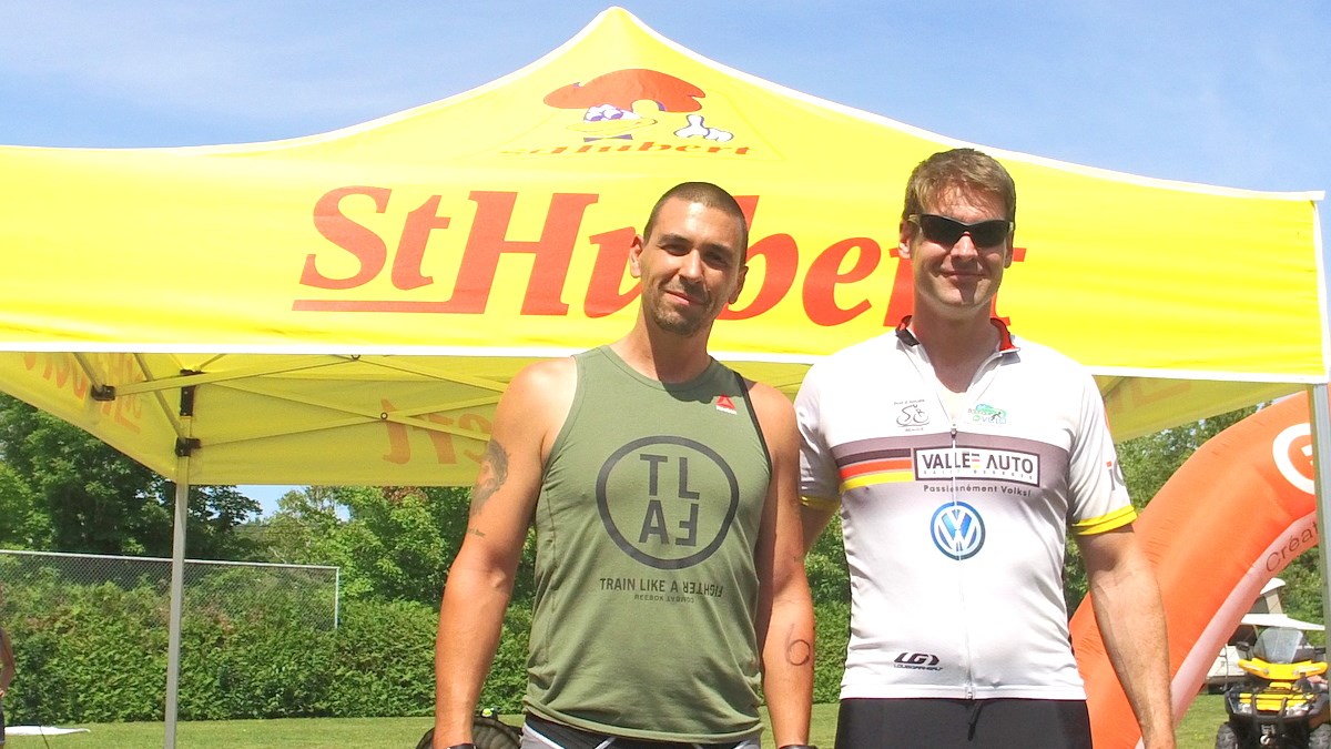 Éric Lizotte de Val-Bélair en 1:14:47
Michel Vignola de Québec en 1:16:57
Patrick Martin de de Saint-Georges  1:17:50