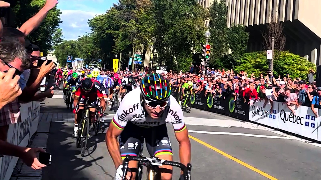 David Drouin termine à 21 secondes du champion au Grand Prix Cycliste de Québec