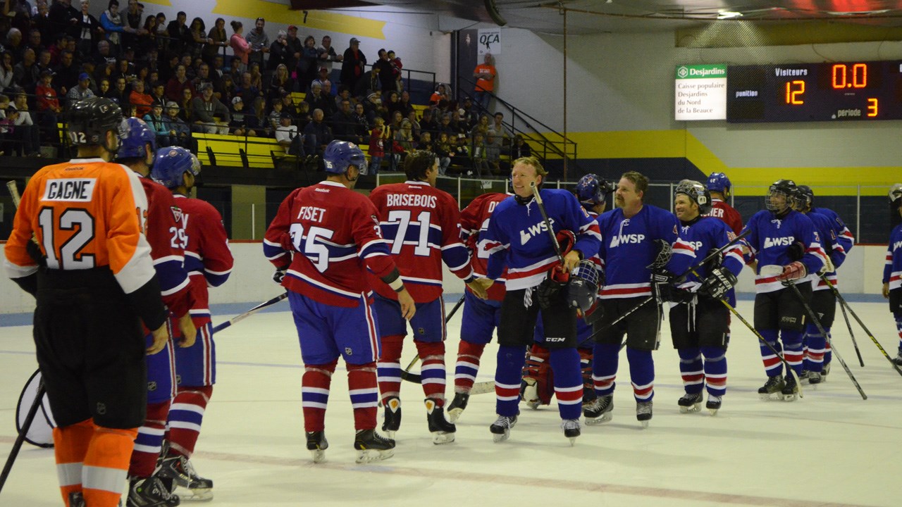 Match des Anciens Canadiens : Saint-Isidore est hockey