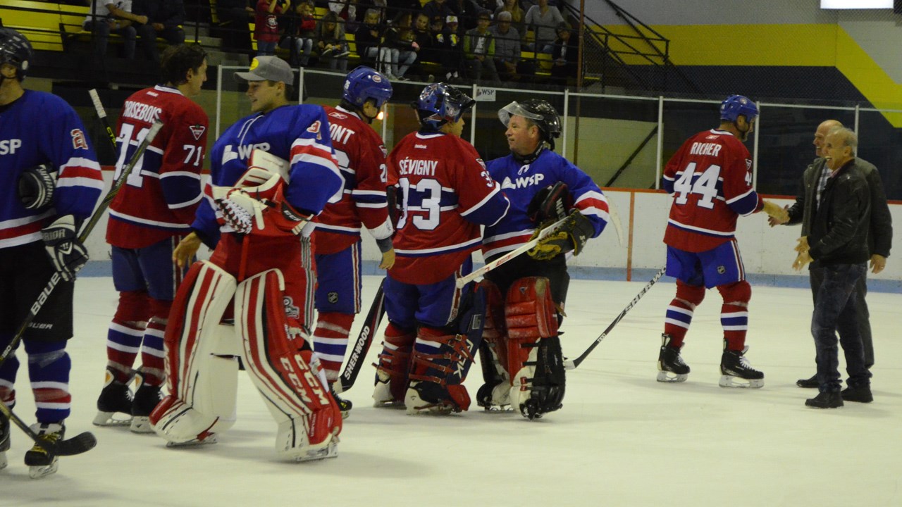 Match des Anciens Canadiens : Saint-Isidore est hockey