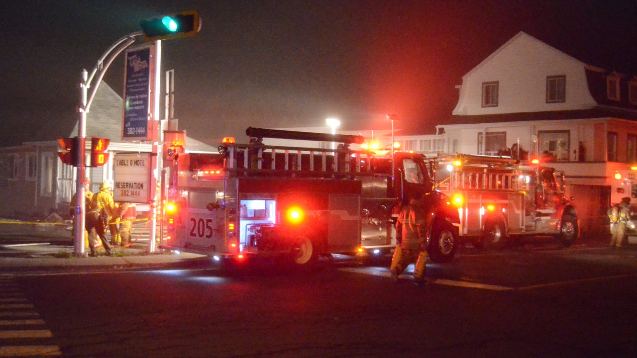 Incendie au restaurant Casa Kosta à Saint-Martin