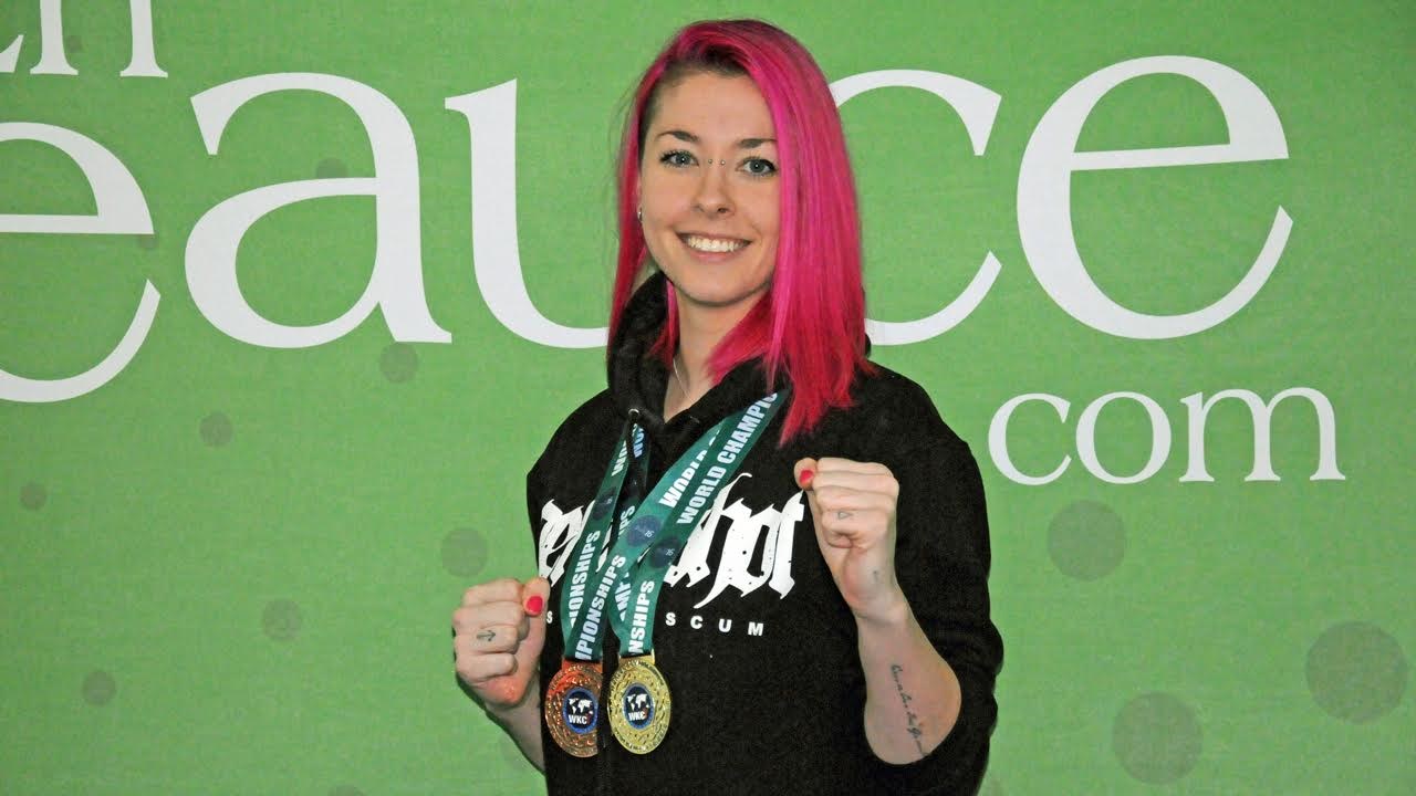 Vanessa Drouin est championne du monde chez les moins de 70 kilos