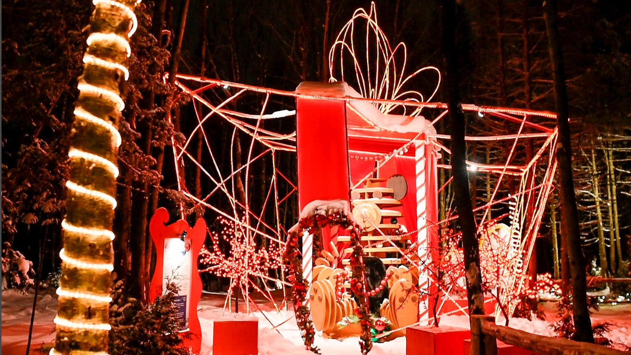 Le Woodooliparc de Scott vous offre une immersion féérique dans la magie de Noël