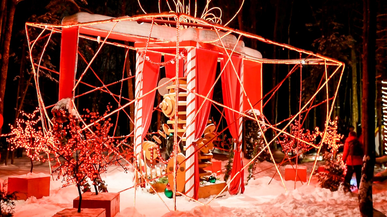 Le Woodooliparc de Scott vous offre une immersion féérique dans la magie de Noël