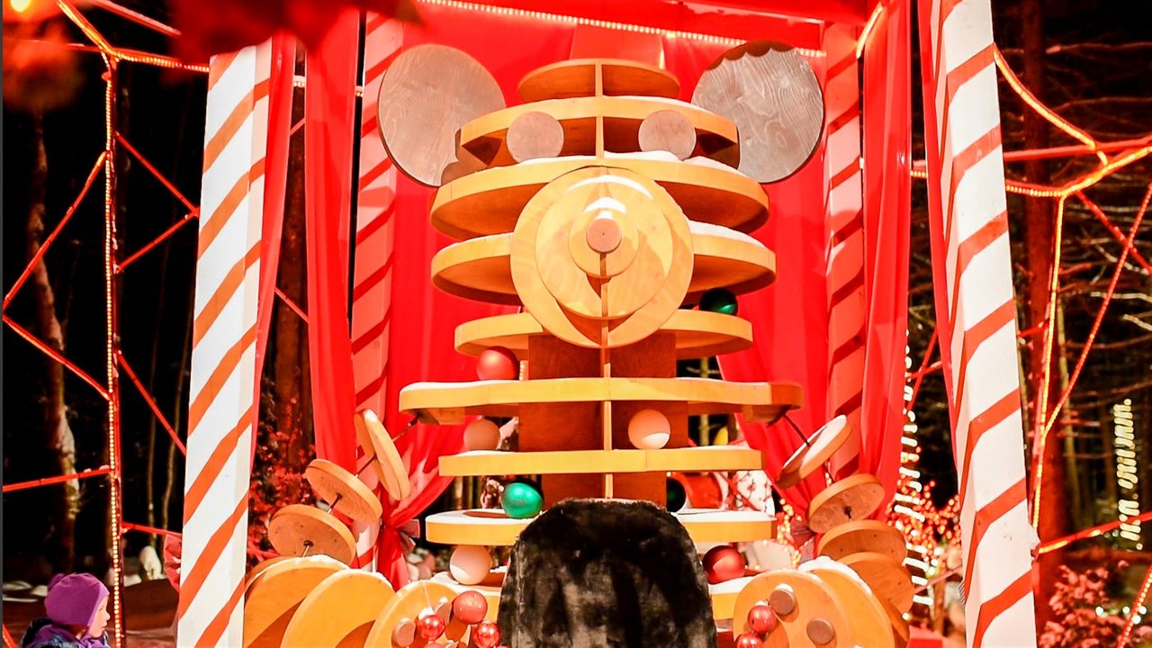 Le Woodooliparc de Scott vous offre une immersion féérique dans la magie de Noël